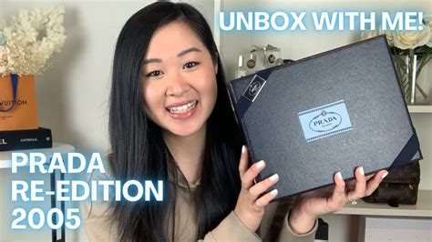 prada reeditio|Prada re edition unboxing.